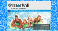 Desktop Screenshot of cannonballpoolsnj.com